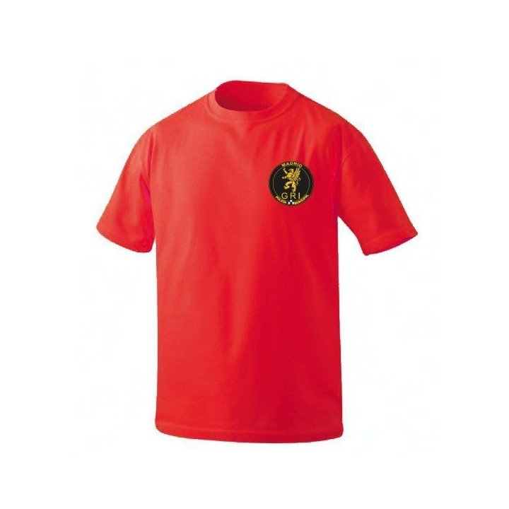 CAMISETA POLICÍA MUNICIPAL MADRID GRI