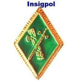 GREEN PEPITO CIVIL GUARD PIN