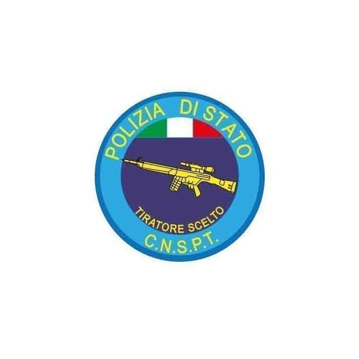 MAGLIETTA POLIZIA DI STATO TIRATORE SCELTO