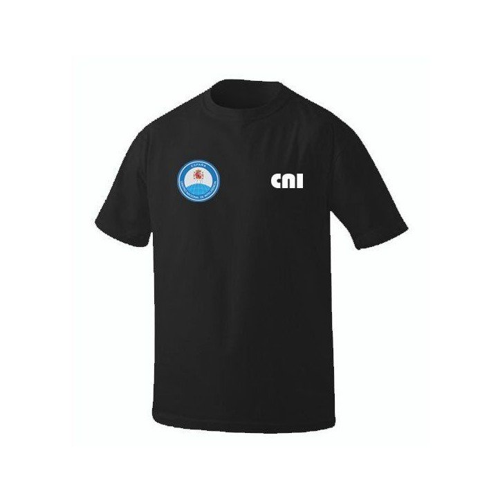 SPANISH INTELLIGENCE CNI BLACK T-SHIRT