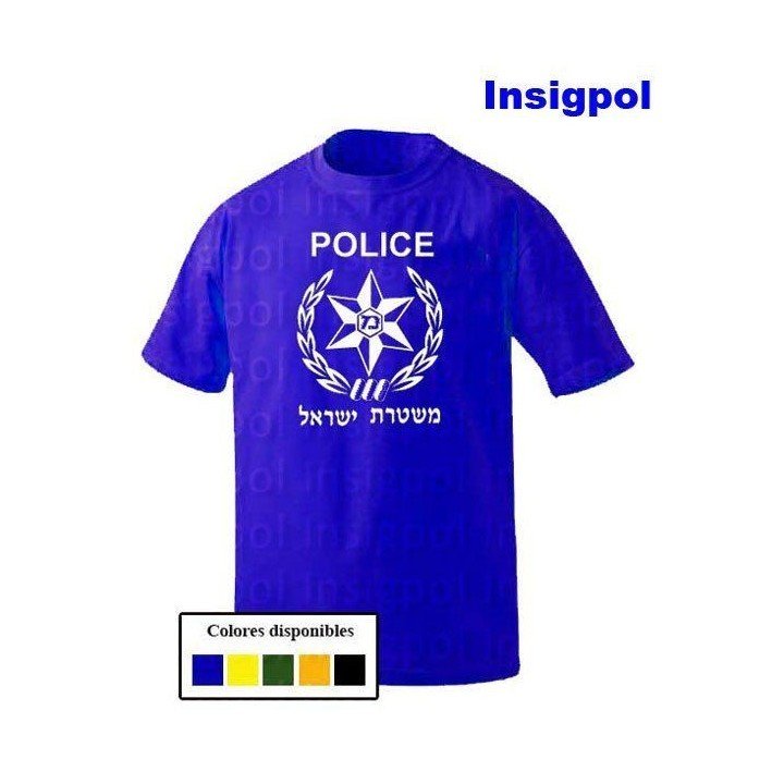 CAMISETA POLICIA ISRAEL
