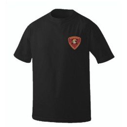 BLACK FIREMEN ZARAGOZA T-SHIRT