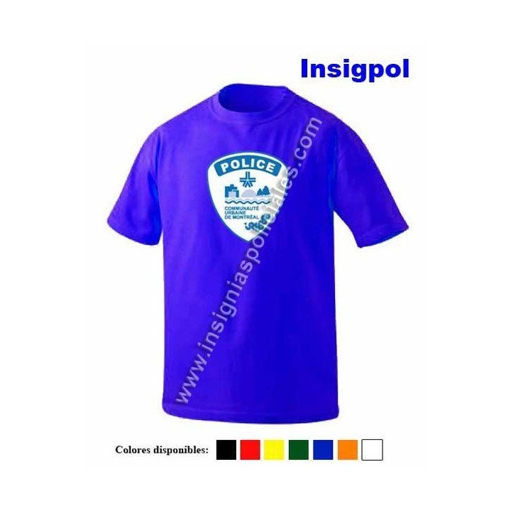 CAMISETA POLICIA MONTREAL