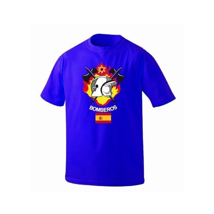 FLAG CUSTOM FIREFIGHTERS T-SHIRT