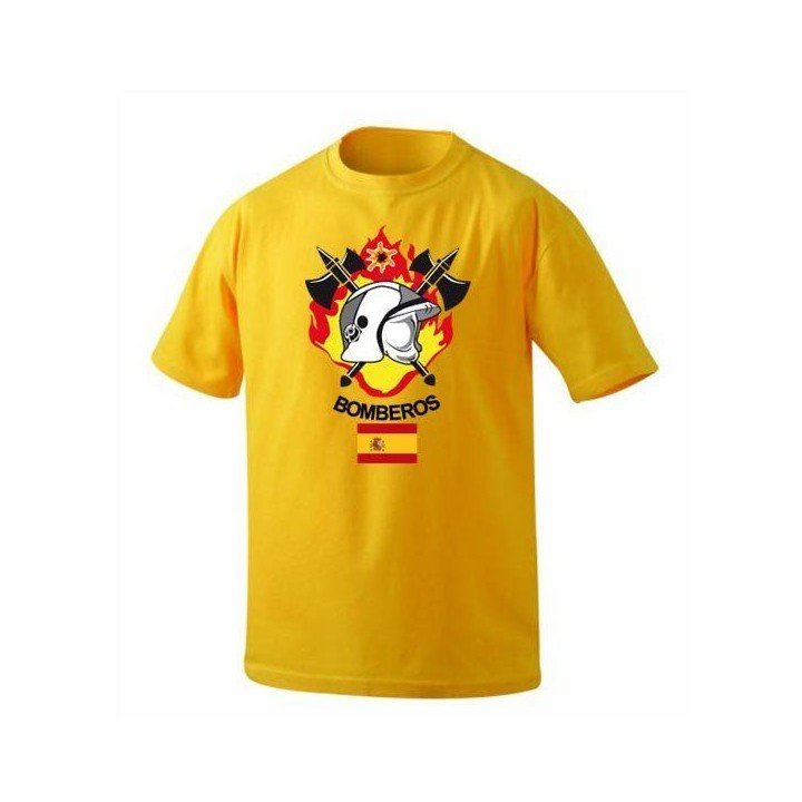 FLAG CUSTOM FIREFIGHTERS T-SHIRT