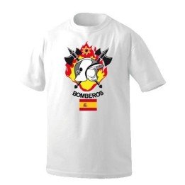 FLAG CUSTOM FIREFIGHTERS T-SHIRT