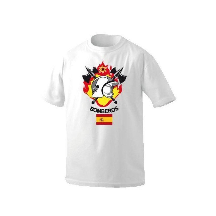 FLAG CUSTOM FIREFIGHTERS T-SHIRT