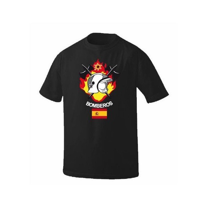 FLAG CUSTOM FIREFIGHTERS T-SHIRT
