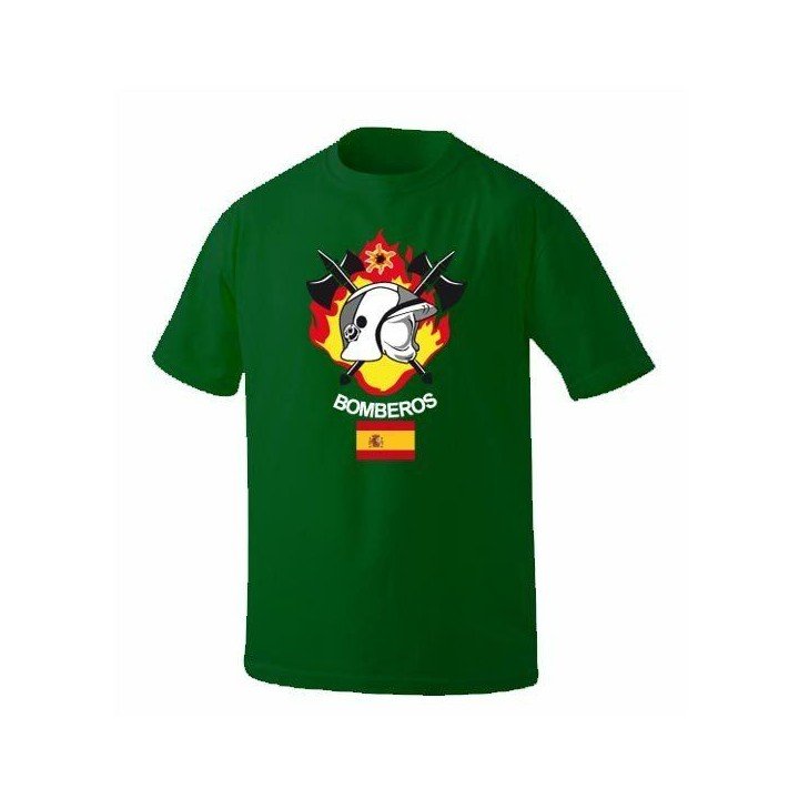 FLAG CUSTOM FIREFIGHTERS T-SHIRT