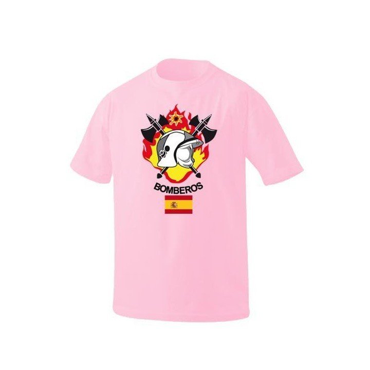 FLAG CUSTOM FIREFIGHTERS T-SHIRT