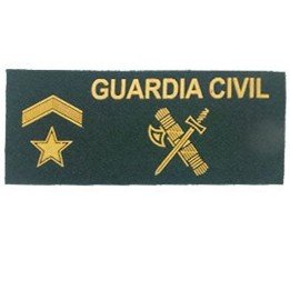 parche galleta guardia civil subteniente