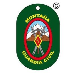 CHAPA IDENTIFICACIÓN GUARDIA CIVIL MONTAÑA