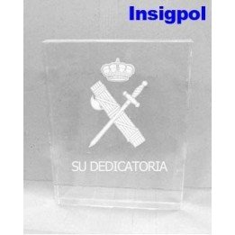 METOPA METACRILATO GUARDIA CIVIL PERSONALIZADA