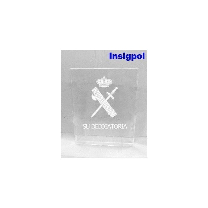 METOPA METACRILATO GUARDIA CIVIL PERSONALIZADA