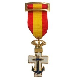 YELLOW RIBBON NAVY MERIT CROSS MEDAL