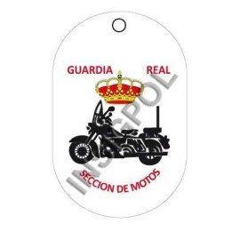 ROYAL GUARD MOTORCYCLE SECTION DOG TAG