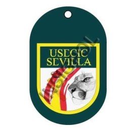CHAPA IDENTIFICACIÓN GUARDIA CIVIL USECIC SEVILLA