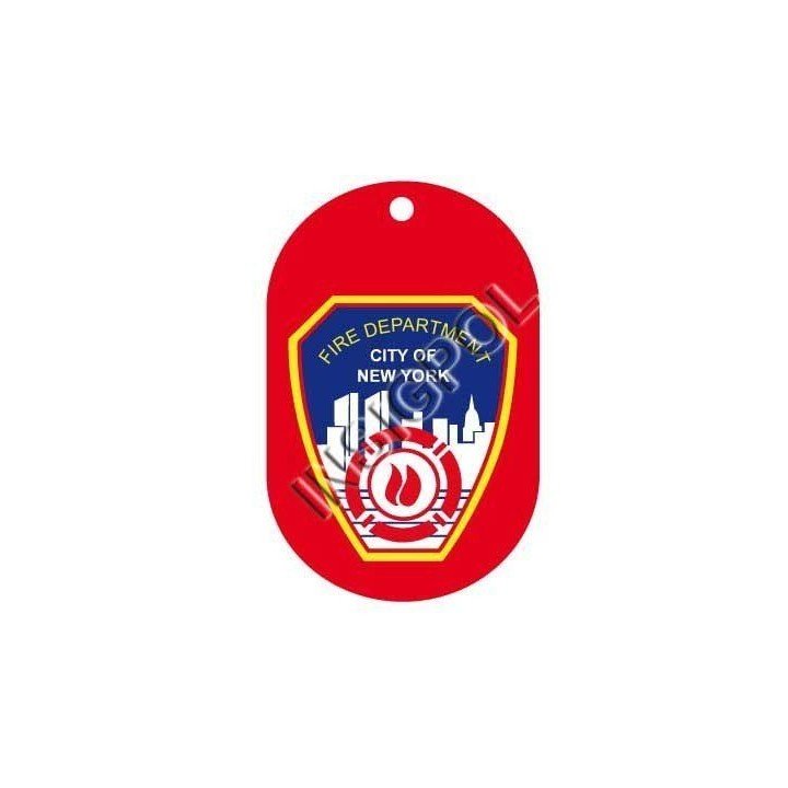 FIRE DEPARTMENT OF NEW YORK DOG TAG