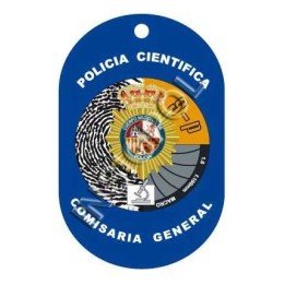 SPANISH NATIONAL POLICE CSU DOG TAG