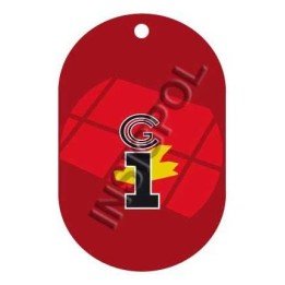 SPANISH NATIONAL POLICE HEADQUARTER INFORMATION DOG TAG