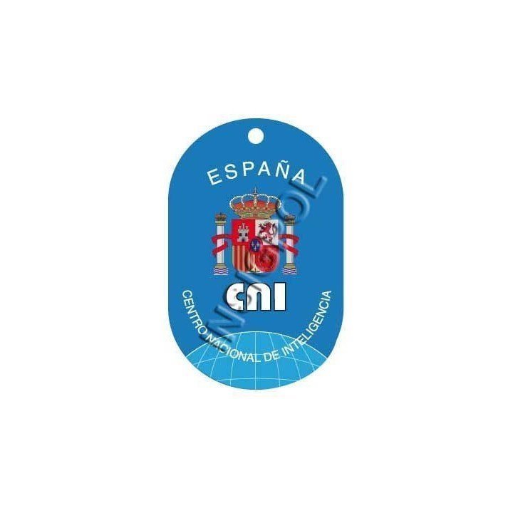 CHAPA IDENTIFICACIÓN CNI