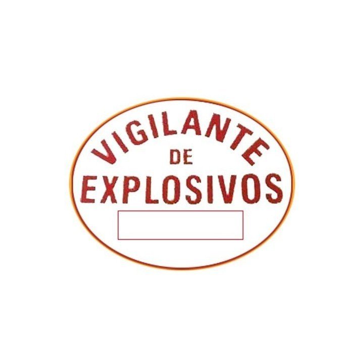 EXPLOSIVE PRIVATE GUARD OFFICIAL PATCH