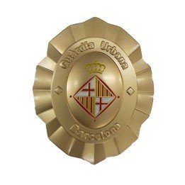 BARCELONA-LOCAL-POLICE-BADGE