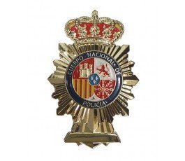Placa Escritorio Policía Nacional – Athos Publicidad & Protocolo