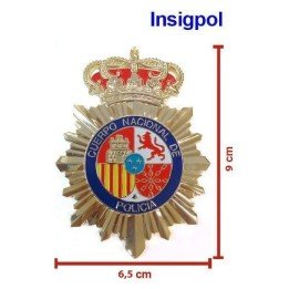 SPANISH NATIONAL POLICE TROPHY BADGE