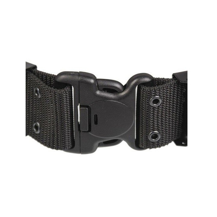 NYLON BLACK ARMY BELT