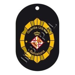 CHAPA IDENTIFICACIÓN GUARDIA URBANA BARCELONA.