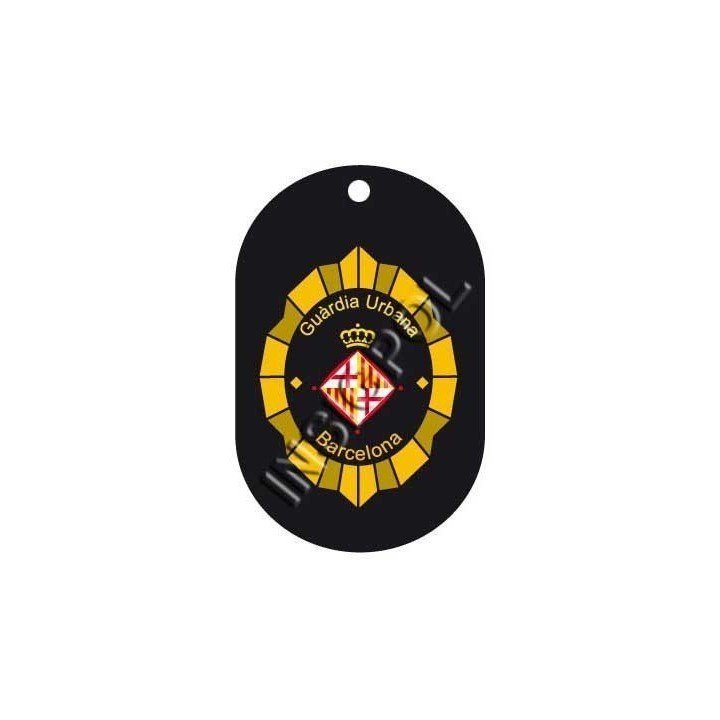 CHAPA IDENTIFICACIÓN GUARDIA URBANA BARCELONA.