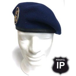 POLICE HELICOPTER PILOT BLUE BERET