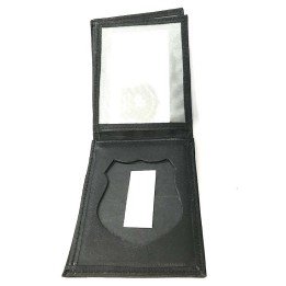 GIRONA (SPAIN) LOCAL POLICE BADGE LEATHER CASE