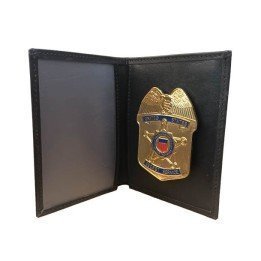 PLACA-AGENTE-SERVICIO-SECRETO-USA-CARTERA-TIPO-LIBRO