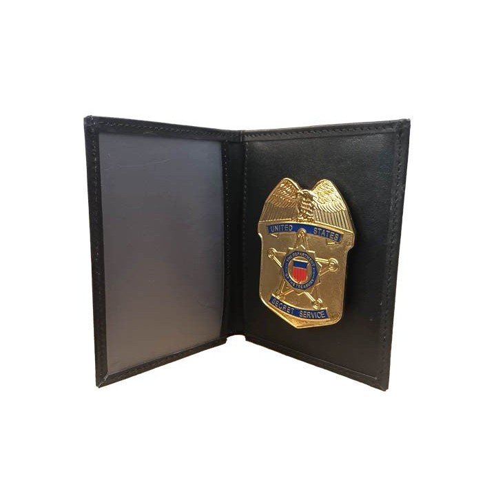 PLACA-AGENTE-SERVICIO-SECRETO-USA-CARTERA-TIPO-LIBRO