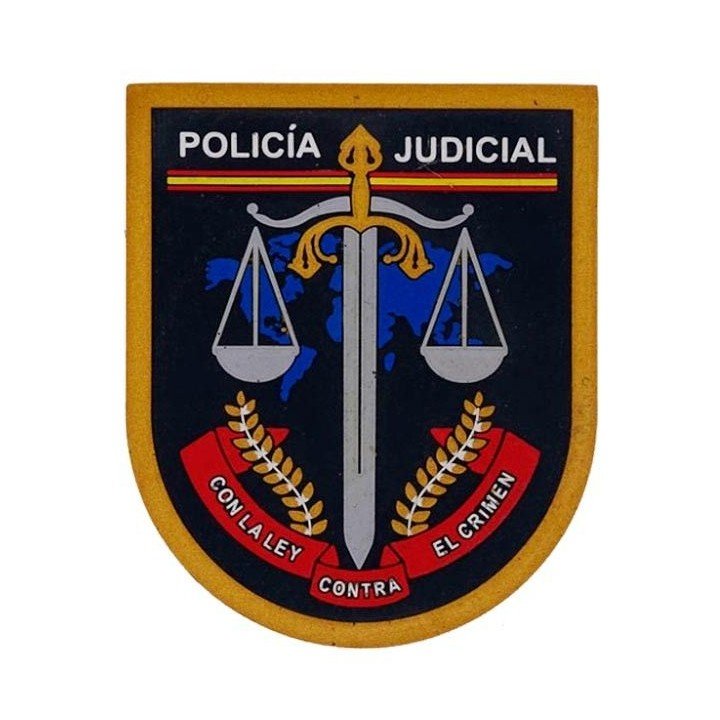SPANISH JUDICIAL NATIONAL POLICE PATCH