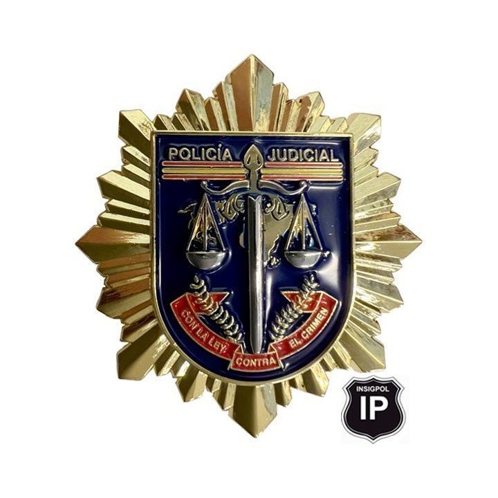 NATIONAL POLICE JUDICIAL POLICE PERMANENCE BADGE