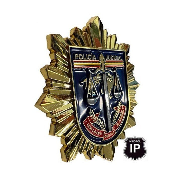 NATIONAL POLICE JUDICIAL POLICE PERMANENCE BADGE