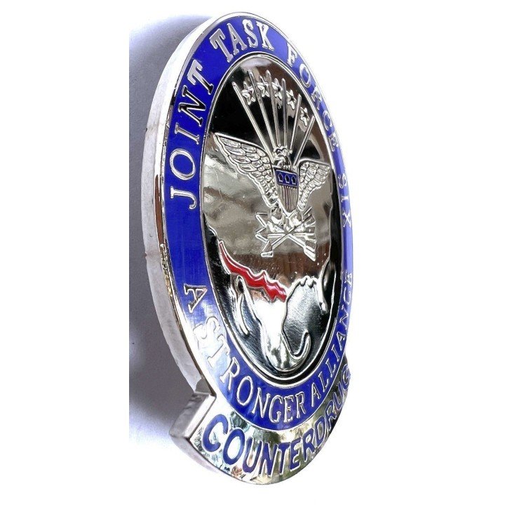 PLACA COMANDO MILITAR ANTI-DROGA JOINT TASK FORCE SIX