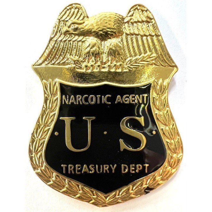 PLACA-AGENTE-NARCOTICOS-ESTADOS-UNIDOS