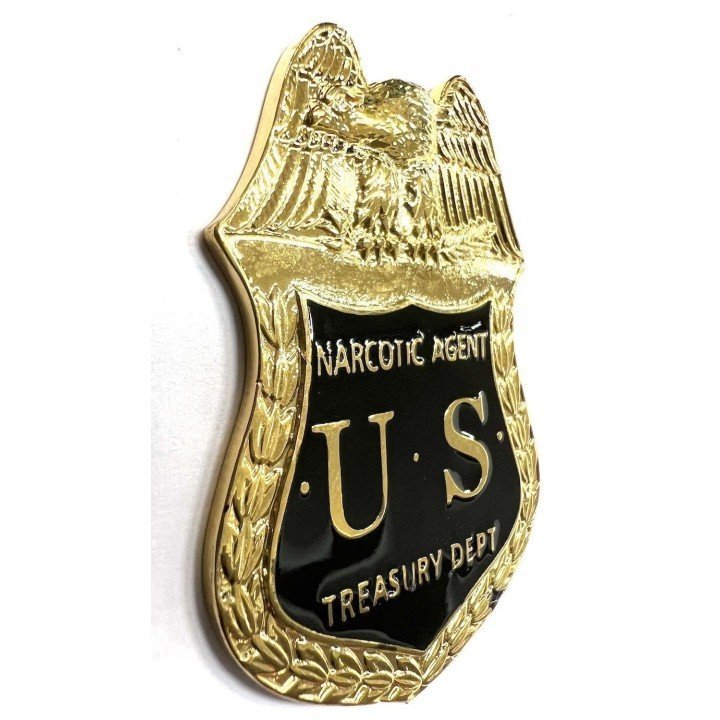 US NARCOTIC AGENT BADGE