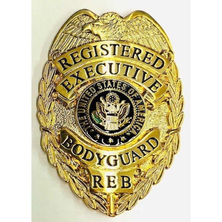 US BODYGUARD BADGE