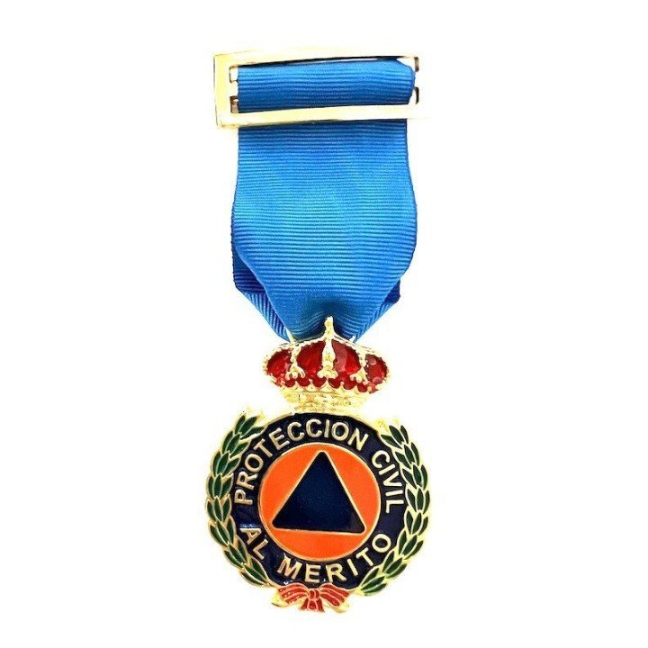 MEDALLA-MÉRITO-PROTECCIÓN-CIVIL-ORO-DISTINTIVO-AZUL