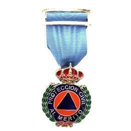 SILVER MERIT MEDAL CIVIL PROTECTION