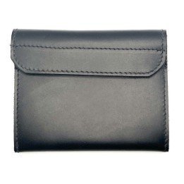 PORTA-LIBRETA DOBLE DE CUERO