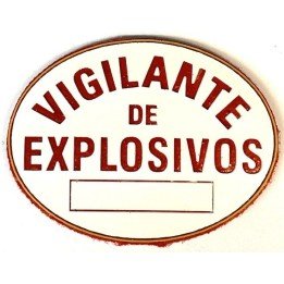 EXPLOSIVE PRIVATE GUARD OFFICIAL PATCH