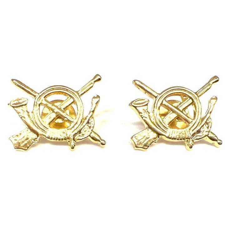 SPANISH ARMY INFANTRY PAIR BRANCH INSIGNIA