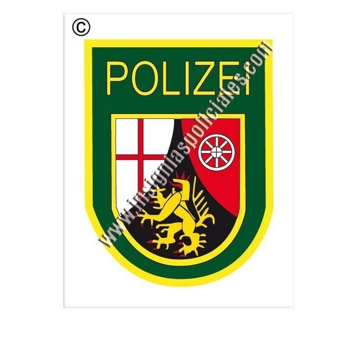 adhesivo-policía-alemana
