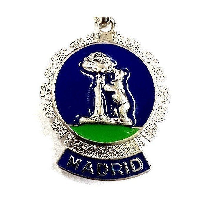 MADRID-LOCAL-POLICE-KEY-RING-BEAR